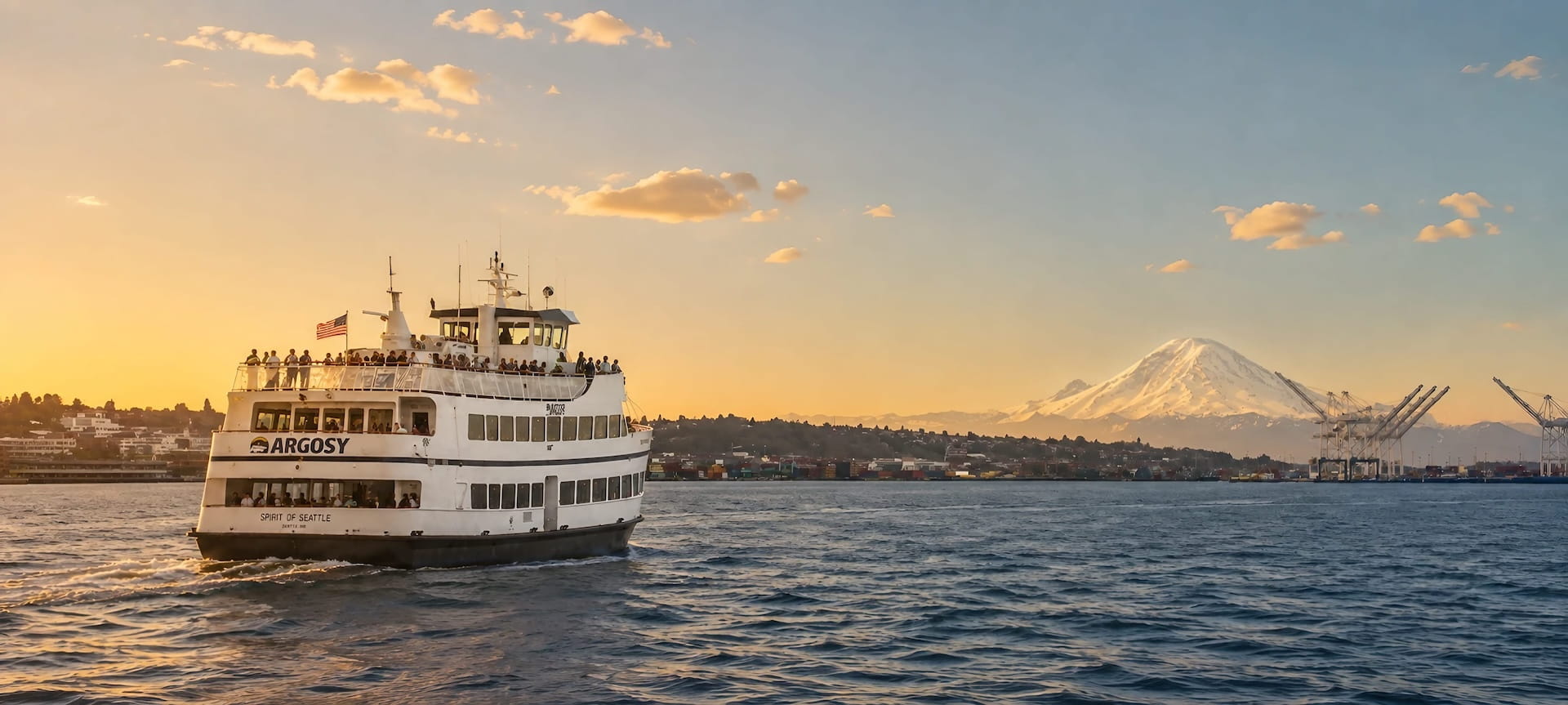 Seattle Original Guided Harbor Cruise